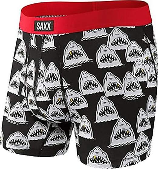 SAXX DAYTRIPPER Black Shark Grill Underwear
