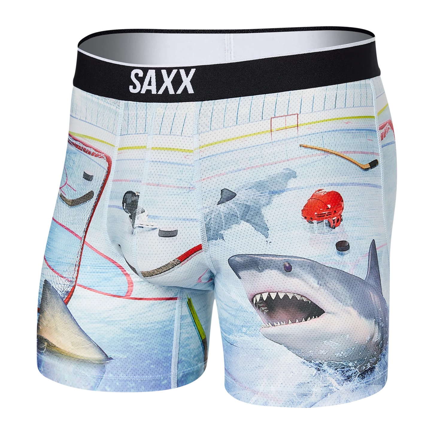 Saxx Men's Underwear - Volt Breathable Mesh Boxer Brief with Built