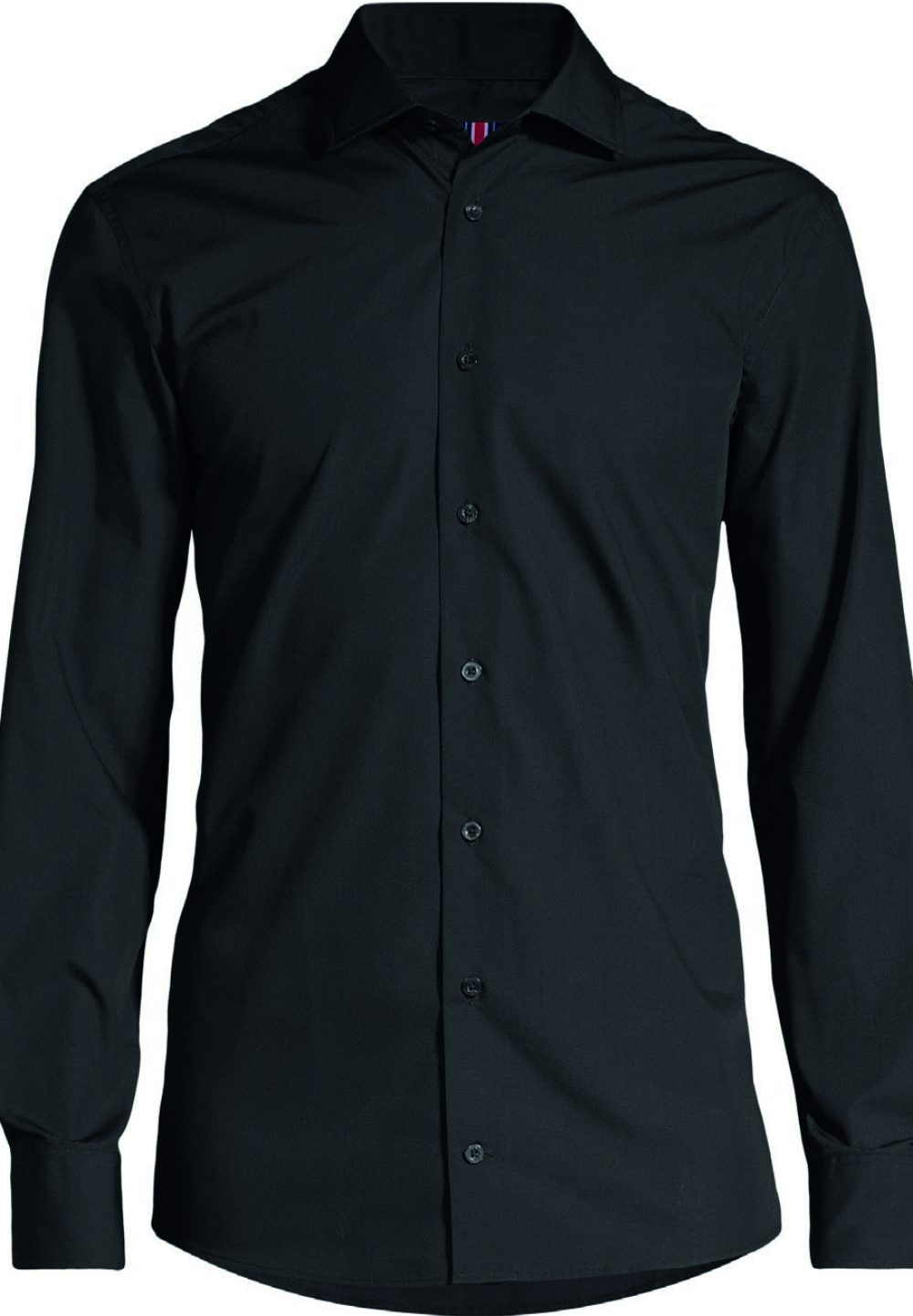 Soul of London: Chemise Ajustée à Manches Longues